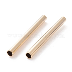 Brass Tube Beads&nbsp;KK-Y003-73K-G