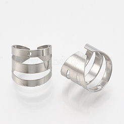 Tarnish Resistant 304 Stainless Steel Ear Cuff Findings&nbsp;STAS-T037-03