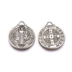 Tibetan Style Alloy Pendants&nbsp;PALLOY-WH0066-02AS