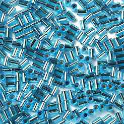 Baking Paint Glass Round Bugle Beads&nbsp;SEED-Z002-A-E03