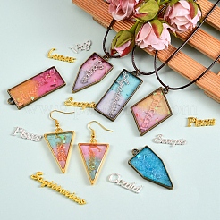 120Pcs 2 Colors Alloy Cabochons&nbsp;FIND-SZ0001-68