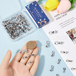 80Pcs 4 Styles 304 Stainless Steel Ball Chain Connectors&nbsp;FIND-SC0011-11