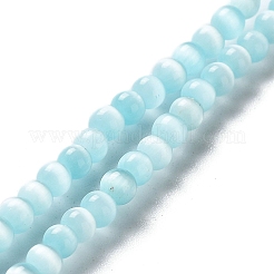 Cat Eye Glass Bead Strands&nbsp;CE-R010-09