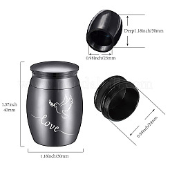 1Pc Alloy Cremation Urn&nbsp;AJEW-CN0001-69G