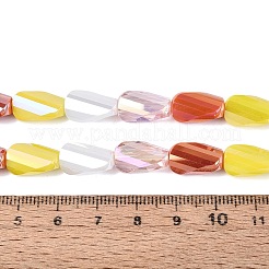Electroplate Mixed Styles Glass Beads Strands&nbsp;EGLA-N022-10B-A03