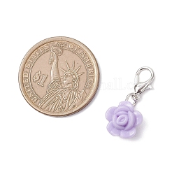 Flower Acrylic Pendant Decorations&nbsp;HJEW-JM04013-02