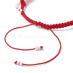 Glass Seed Beads Braided Beaded Bracelets for Women&nbsp;BJEW-MZ00215-04