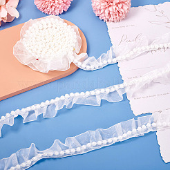 10 Yards Polyester Lace Trims&nbsp;OCOR-TA0002-11B