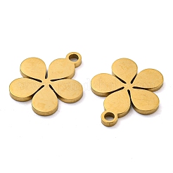 Ion Plating(IP) 316 Surgical Stainless Steel Charms&nbsp;STAS-E213-01G