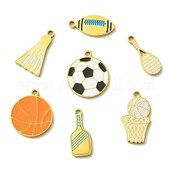 7Pcs 7 Styles 304 Stainless Steel Pendants&nbsp;STAS-CJ0003-45