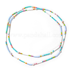 Glass Seed Beaded Multi-strand Bracelets&nbsp;WH4292