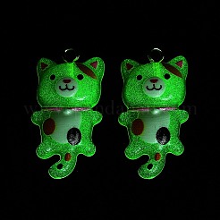 Luminous Transparent Resin Pendants&nbsp;FIND-CJC0437-029P-05