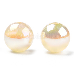 ABS Plastic Imitation Pearl Beads&nbsp;PACR-N013-01B-04