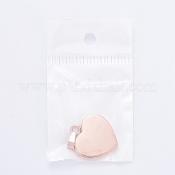 Ion Plating(IP) Fashionable 304 Stainless Steel Stamping Blank Tag Pendants&nbsp;LS-STAS-J002B-01RG