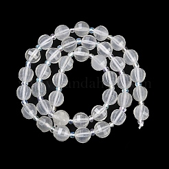 Natural White Jade Beads Strands&nbsp;G-G182-B28-03