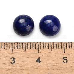 Dyed Natural Lapis Lazuli Cabochons&nbsp;G-K403-01-8mm