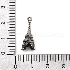 Retro 304 Stainless Steel Pendants&nbsp;STAS-L284-06AS