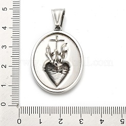 316 Surgical Stainless Steel Pendants&nbsp;STAS-A123-08AS