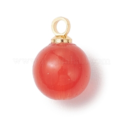Cat Eye Charms&nbsp;PALLOY-JF04779