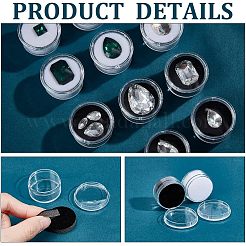20Pcs 2 Colors Plastic Nail Decorate Storages&nbsp;MRMJ-CA0001-34