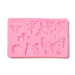 DIY Butterfly/Dragonfly/Bees/Ladybug Food Grade Silicone Molds&nbsp;SIMO-H011-02