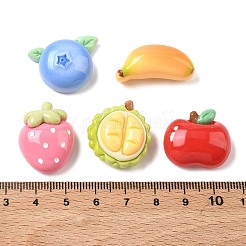 Opaque Resin Cabochons&nbsp;RESI-F072-03