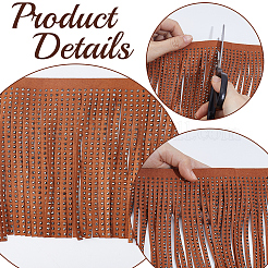 PU Imitation Leather Tassel Ribbon&nbsp;DIY-GF0013-45A