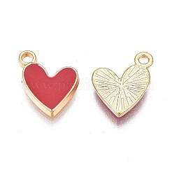 Brass Enamel Charms&nbsp;X-KK-N232-221
