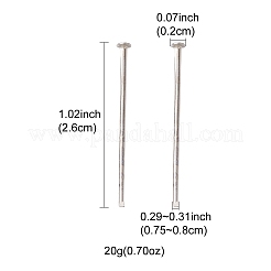 Iron Flat Head Pins&nbsp;IFIN-FS0001-30F