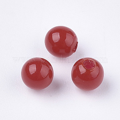 Eco-Friendly Plastic Beads&nbsp;MACR-S366-3mm-01