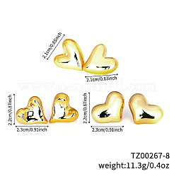 3 Pairs Elegant Fashionable Plastic Earring Sets&nbsp;LS-ZG6884-7