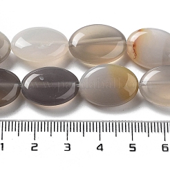 Natural Grey Agate Beads Strands&nbsp;G-P528-M24-01