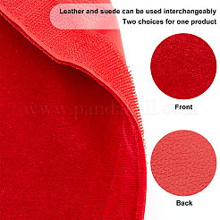 2 Pairs 2 Style Pleuche with PU Leather Door Handle Protective Casing&nbsp;AJEW-GF0003-07A
