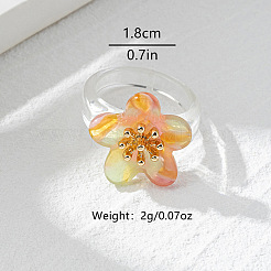 Resin with Alloy Finger Rings&nbsp;FS-WGBAD96-01