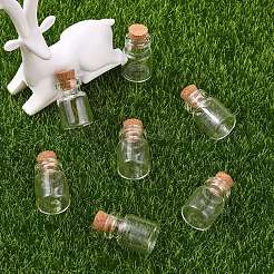 20Pcs Mini Cute Small Glass Jar Glass Bottles&nbsp;AJEW-YW0001-07