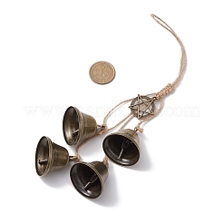 Iron Bell Pendant Decoration&nbsp;HJEW-JM02241