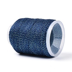 200M 6-Ply Sparkle Polyester Cord with Metallic Thread&nbsp;OCOR-T019-01A-17