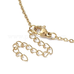 304 Stainless Steel Cable Chain Necklaces&nbsp;NJEW-JN04716-01