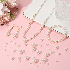 1460Pcs 6 Styles Imitation Pearl Acrylic Beads&nbsp;PEAR-LT0001-01