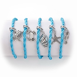 (Jewelry Parties Factory Sale)Charm Bracelet Sets&nbsp;BJEW-JB04861