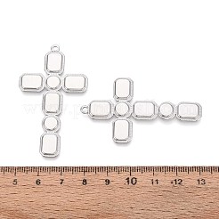 304 Stainless Steel Religion Cross Big Pendants&nbsp;STAS-T067-41P