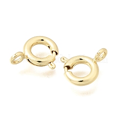 Brass Spring Ring Clasps&nbsp;KK-C255-14G