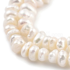 Natural Cultured Freshwater Pearl Beads Strands&nbsp;PEAR-C003-32B-X