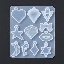 DIY Pendant Silicone Molds&nbsp;DIY-C054-08