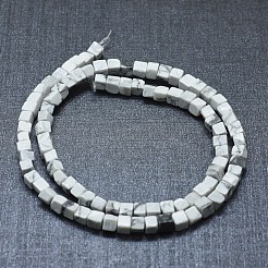 Natural Howlite Beads Strands&nbsp;G-F631-C17