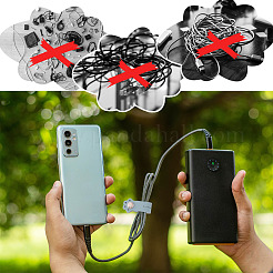 9Pcs 9 Styles PU Leather Cord Organizers&nbsp;AJEW-TA0002-45