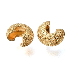 Brass Crimp Beads Covers&nbsp;KK-CBA1A60-05G