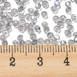Transparent Electroplate Glass Beads&nbsp;EGLA-M030-02A-PL01