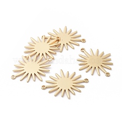 Brass Links connectors&nbsp;X-KK-T032-134G