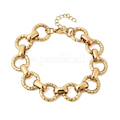 304 Stainless Steel Link Chain Bracelets for Women&nbsp;BJEW-P388-02A-G